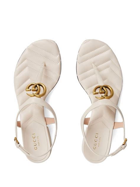 gucci doppia g riversibile|Gucci 'doppia G' Sandals .